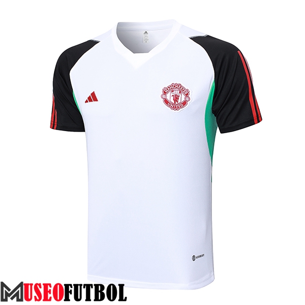 Camiseta Entrenamiento Manchester United Blanco 2023/2024 -02