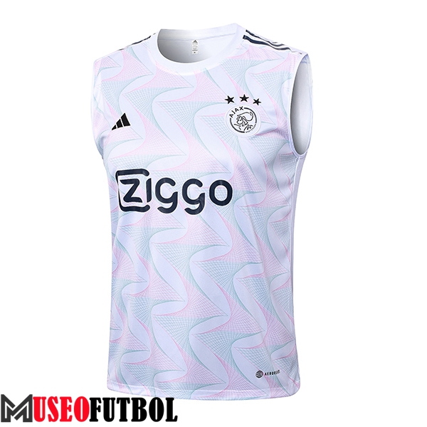 Chalecos De Futbol Ajax Blanco 2023/2024