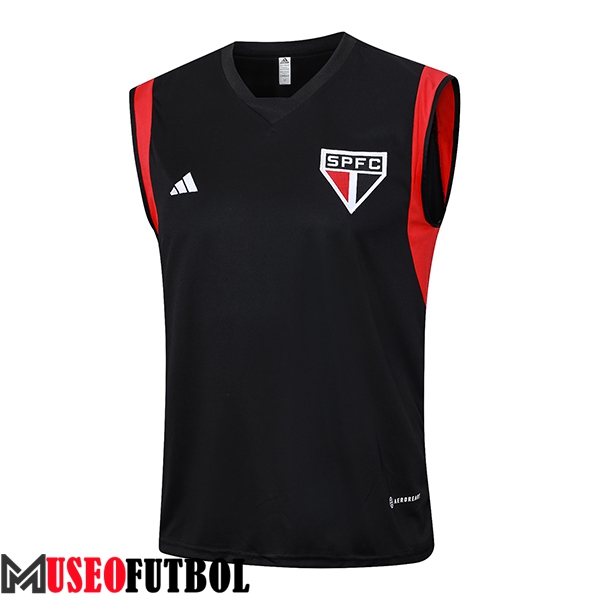 Chalecos De Futbol Sao Paulo FC Negro 2023/2024