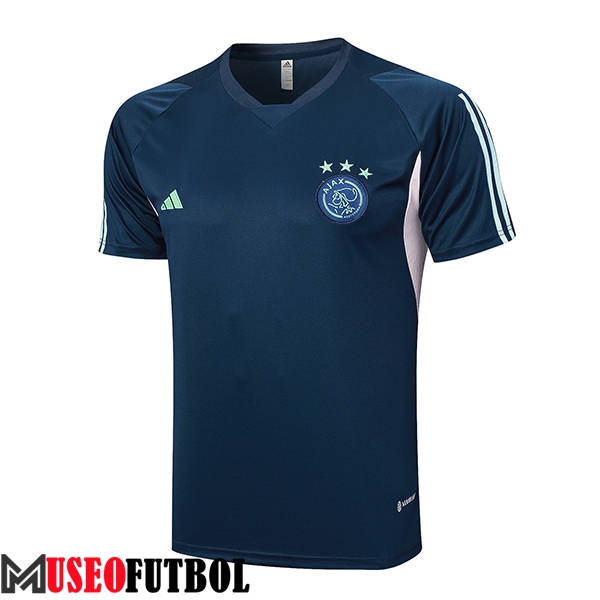 Camiseta Entrenamiento Ajax Azul marino 2023/2024 -02