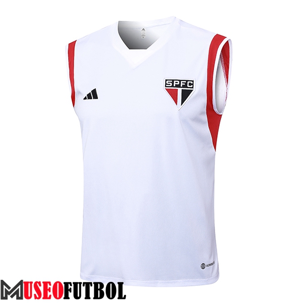 Chalecos De Futbol Sao Paulo FC Blanco 2023/2024 -03