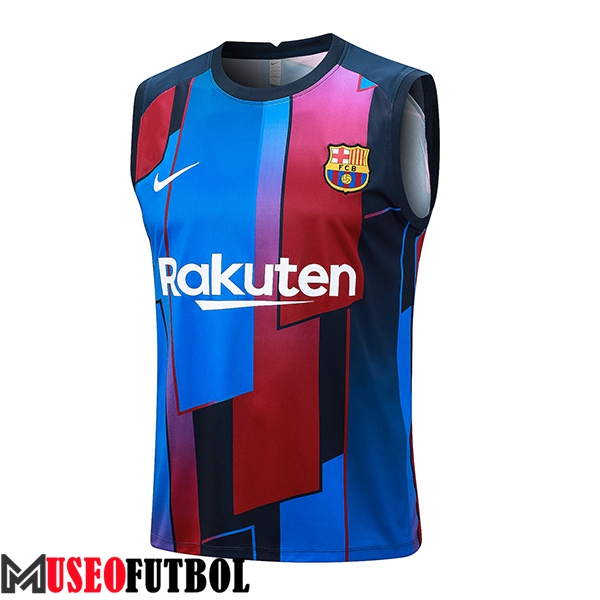 Chalecos De Futbol FC Barcelona Azul 2023/2024 -03