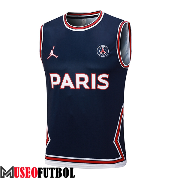 Chalecos De Futbol PSG Azul marino 2023/2024 -04