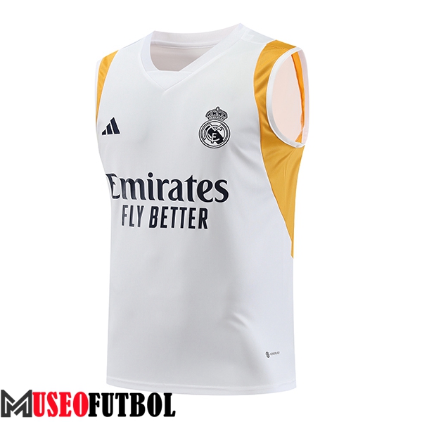 Chalecos De Futbol Real Madrid Blanco 2023/2024 -05