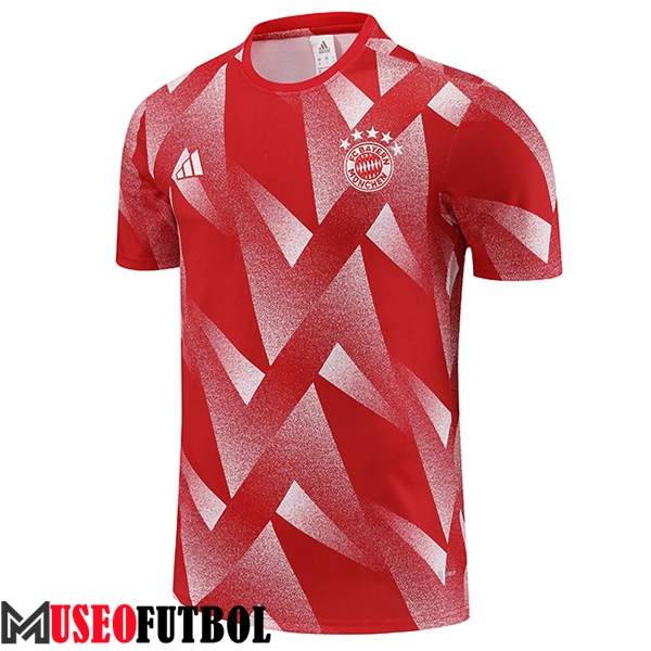 Camiseta Entrenamiento Bayern Munich Rojo 2023/2024 -02