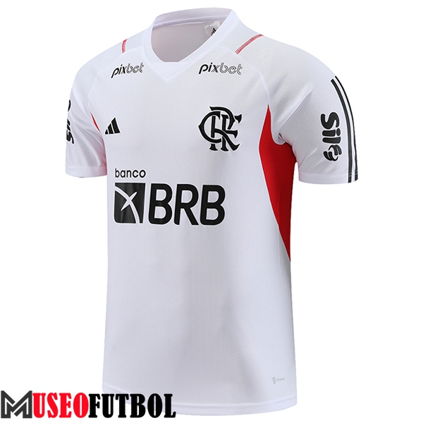 Camiseta Entrenamiento Flamengo Blanco 2023/2024 -03