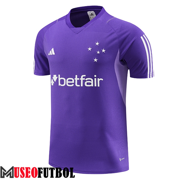 Camiseta Entrenamiento Cruzeiro Violeta 2023/2024