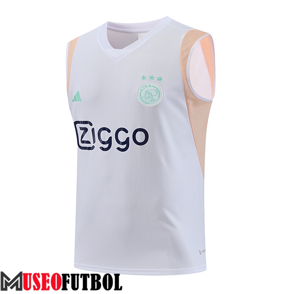 Chalecos De Futbol Ajax Blanco 2023/2024 -02