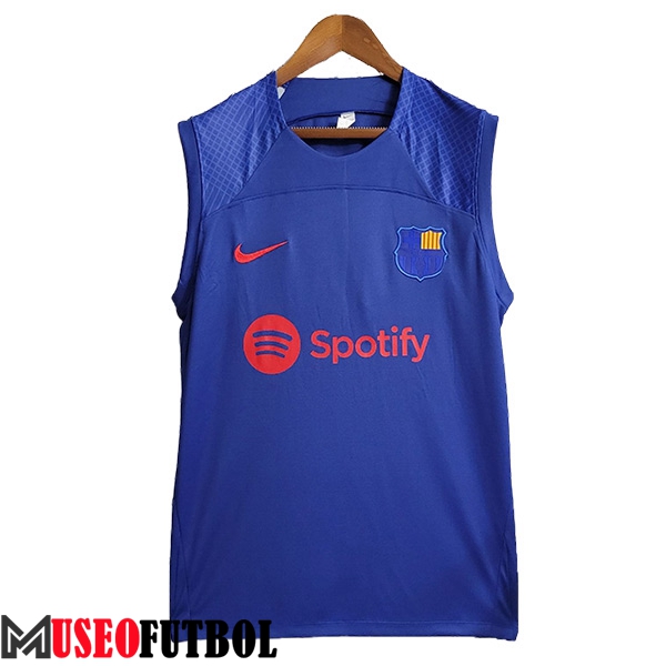 Chalecos De Futbol FC Barcelona Azul marino 2023/2024