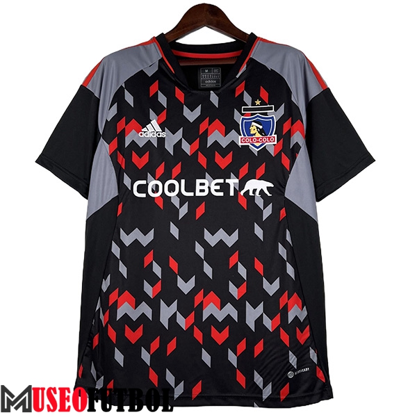 Camiseta Entrenamiento Colo Colo Negro 2023/2024 -02