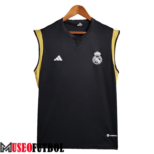 Chalecos De Futbol Real Madrid Negro 2023/2024 -02