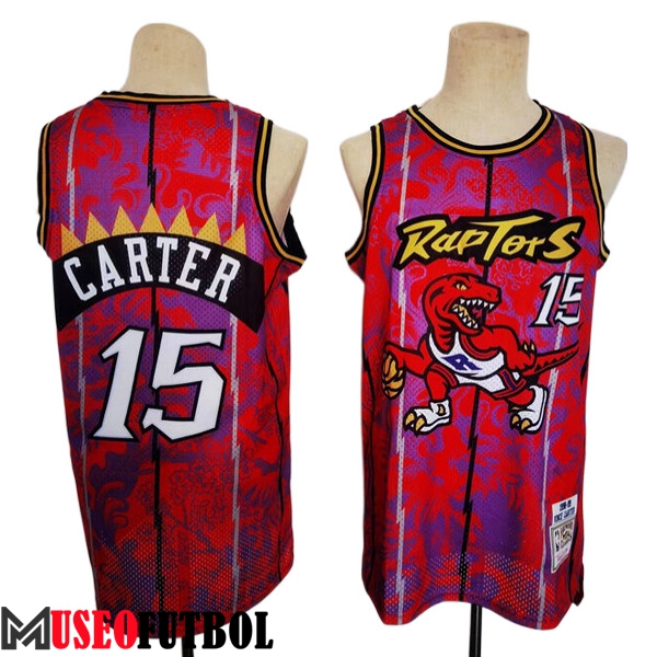 Camisetas Toronto Raptors (CARTER #15) 2023/24 Rosa