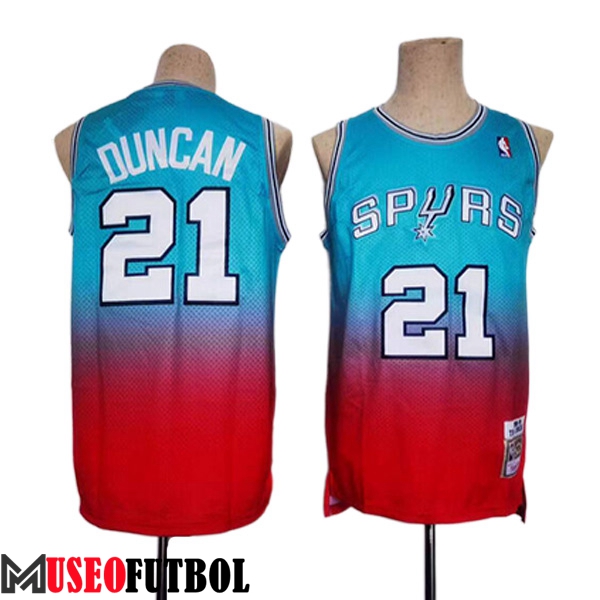 Camisetas San Antonio Spurs (IVERSON #21) 2023/24 Rojo/Azul