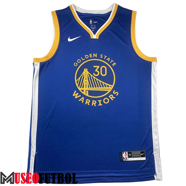 Camisetas Golden State Warriors (CURRY #30) 2023/24 Azul -03