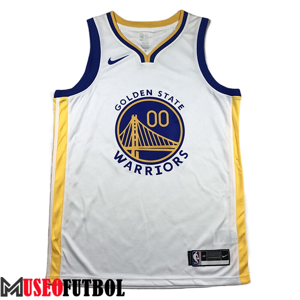 Camisetas Golden State Warriors (KUMINGA #00) 2023/24 Blanco