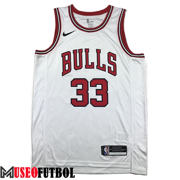 Camisetas Chicago Bulls (PIPPEN #33) 2023/24 Blanco -04