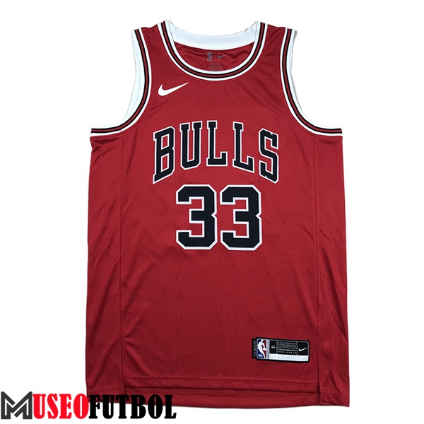 Camisetas Chicago Bulls (PIPPEN #33) 2023/24 Rojo -02