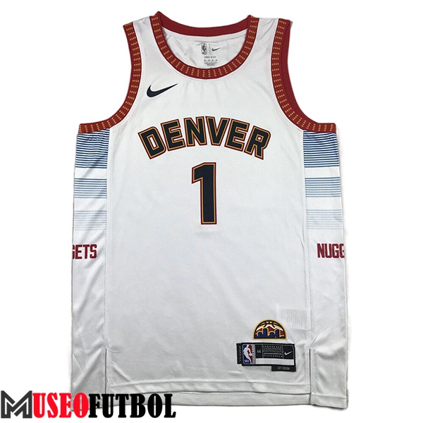 Camisetas Denver Nuggets (PORTER JR. #1) 2023/24 Blanco