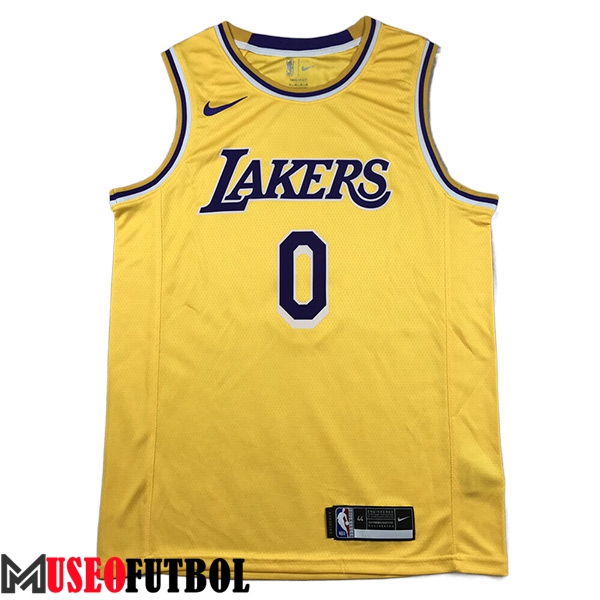 Camisetas Los Angeles Lakers (KUZMA #0) 2023/24 Amarillo