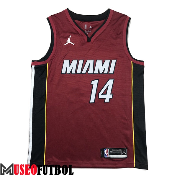 Camisetas Miami Heat (HERRO #14) 2023/24 Rojo -03