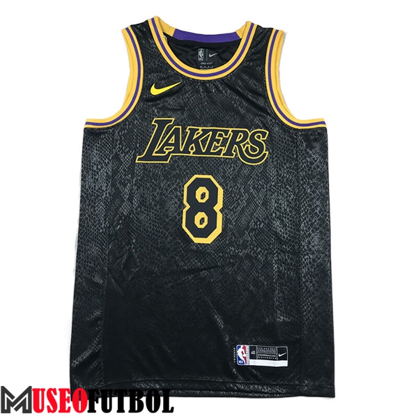 Camisetas Los Angeles Lakers (BRYANT #8) 2023/24 Negro -02