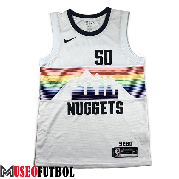 Camisetas Denver Nuggets (GOROON #50) 2023/24 Blanco