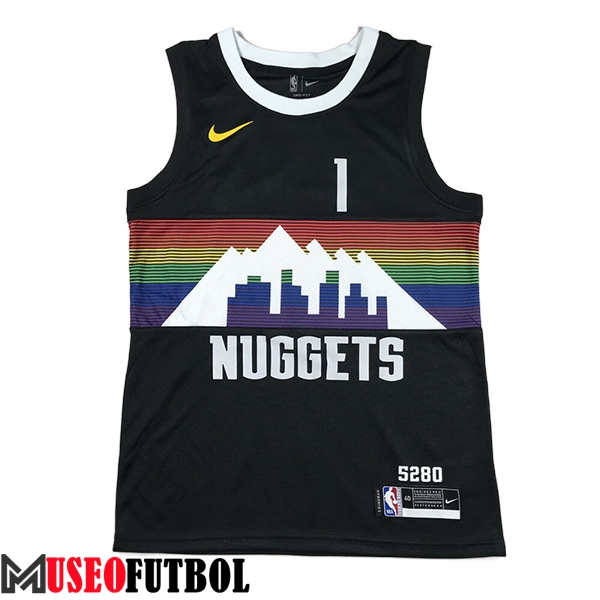 Camisetas Denver Nuggets (PORTER JR. #1) 2023/24 Negro