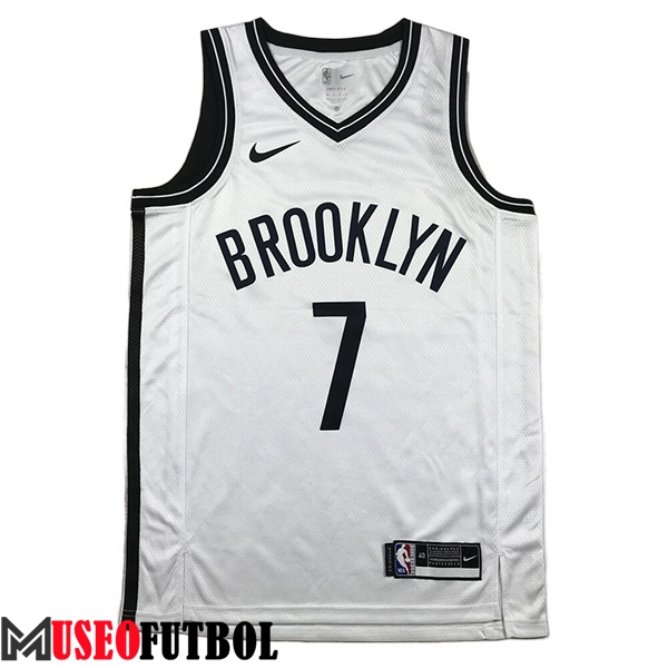 Camisetas Brooklyn Nets (DURANT #7) 2023/24 Blanco