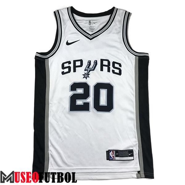 Camisetas San Antonio Spurs (GINOBILI #20) 2023/24 Blanco