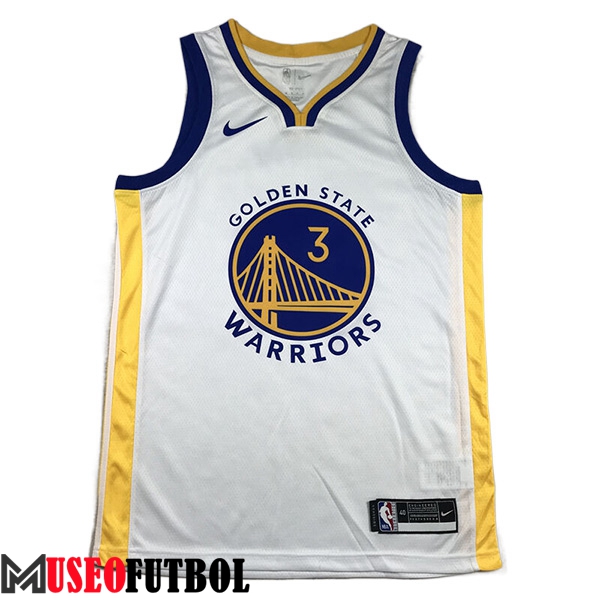 Camisetas Golden State Warriors (PAUL #3) 2023/24 Blanco