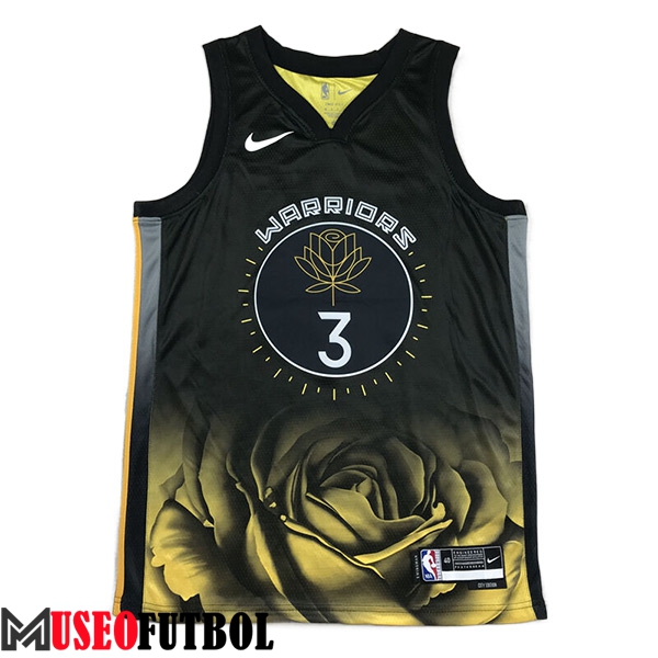 Camisetas Golden State Warriors (POOLE #3) 2023/24 Negro