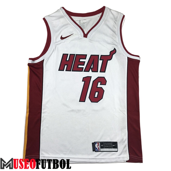 Camisetas Miami Heat (MARTIN #16) 2023/24 Blanco