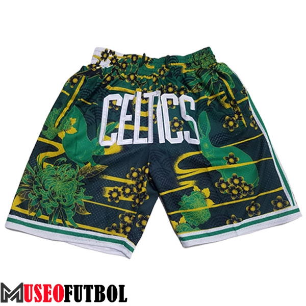 Cortos NBA Boston Celtics 2023/24 Verde