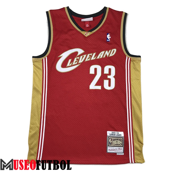 Camisetas Cleveland Cavaliers (JAMES #23) 2023/24 Rojo