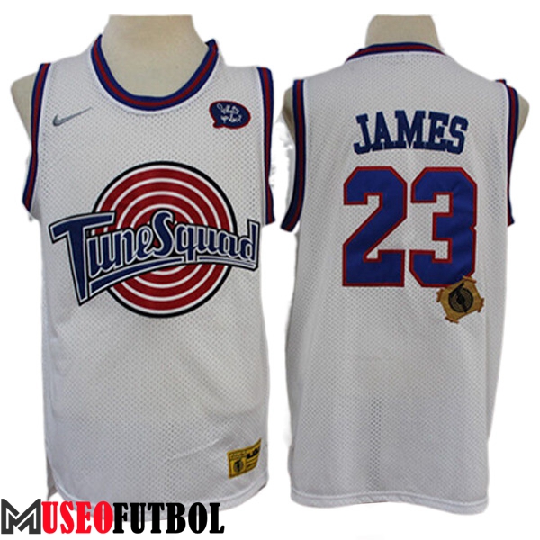 Camisetas Los Angeles Lakers (JAMES #23) 2023/24 Blanco -02