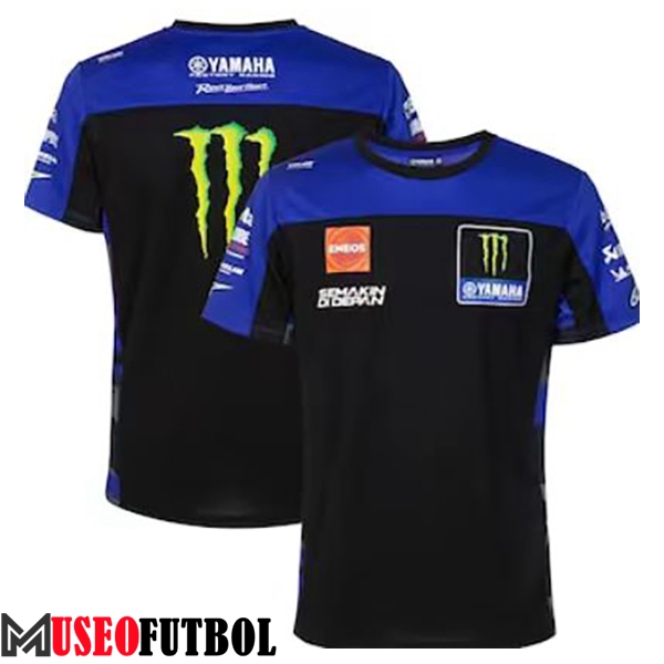 Camiseta de manga corta F1 Moza Team Negro/Azul 2023