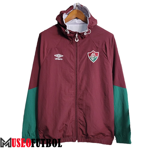 Rompevientos Fluminense Rojo/Verde 2023/2024 -02