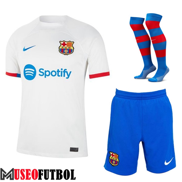 Camisetas Futbol FC Barcelona Segunda (Cortos + Calcetines) 2023/2024