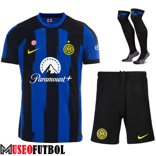 Camisetas Futbol Inter Milan Primera (Cortos + Calcetines) 2023/2024