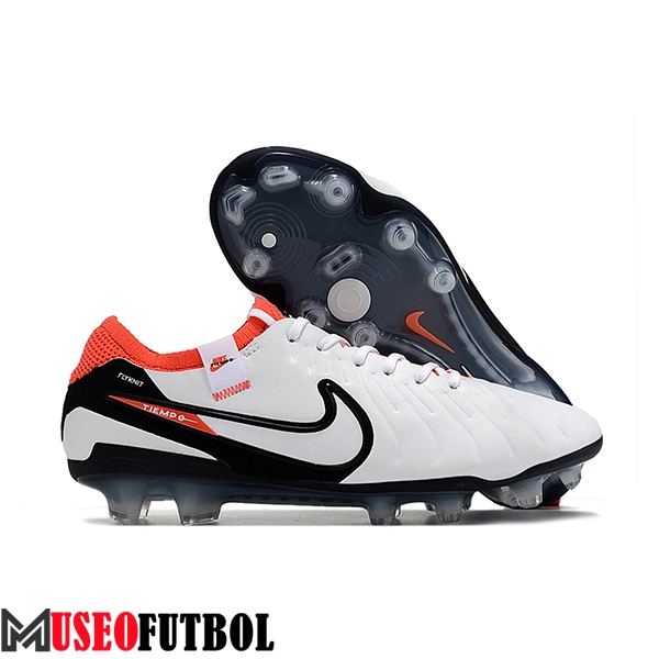 Nike Botas De Fútbol Tiempo Legend X Elite FG Blanco -02