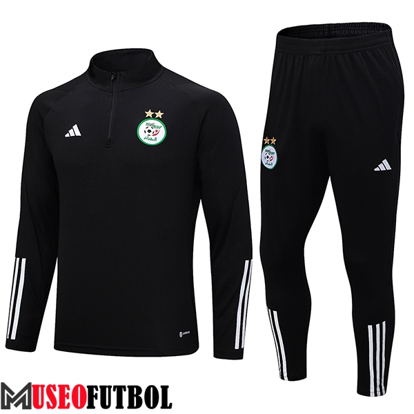 Chandal Equipos De Futbol Argelia Negro 2023/2024 -03