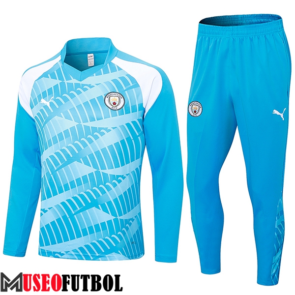 Chandal Equipos De Futbol Manchester City Azul 2023/2024 -02