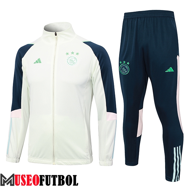 Chandal Equipos De Futbol - Chaqueta Ajax Verde Clair 2023/2024