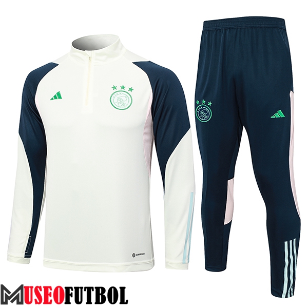 Chandal Equipos De Futbol Ajax Blanco 2023/2024