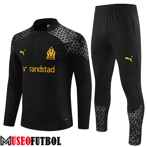 Chandal Equipos De Futbol Marsella OM Negro 2023/2024 -02