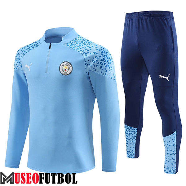 Chandal Equipos De Futbol Manchester City Azul Claro 2023/2024 -02