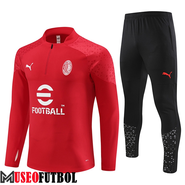 Chandal Equipos De Futbol AC Milan Rojo 2023/2024 -02