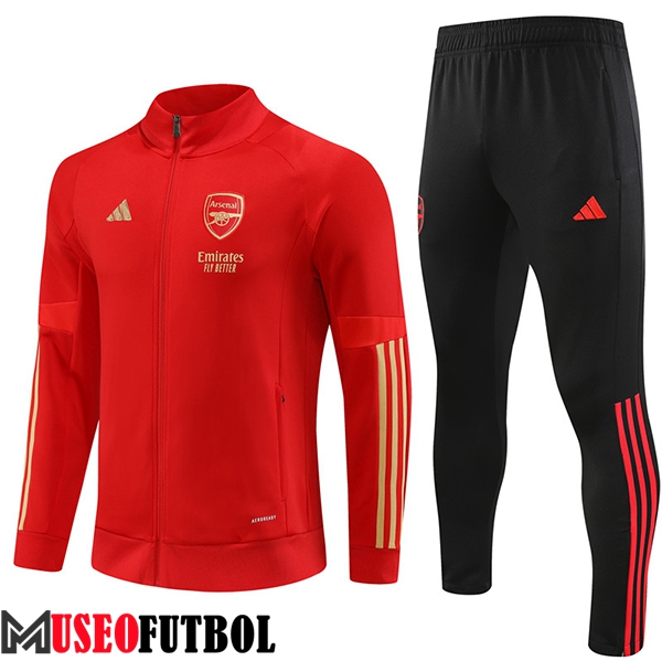 Chandal Equipos De Futbol - Chaqueta FC Arsenal Rojo 2023/2024