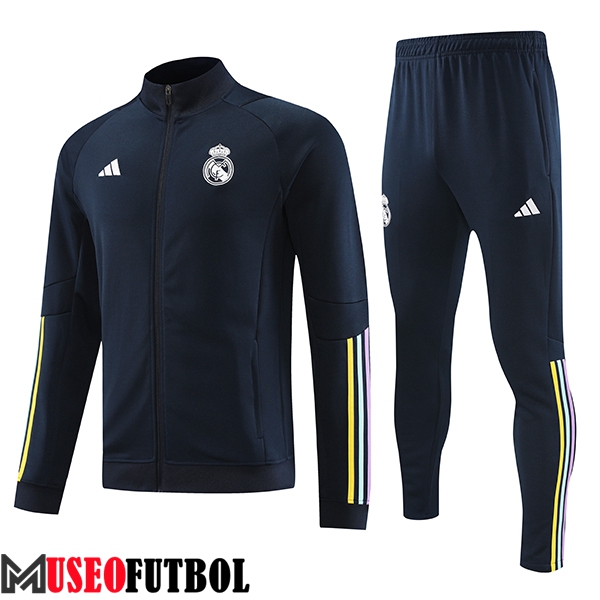 Chandal Equipos De Futbol - Chaqueta Real Madrid Azul Claro 2023/2024