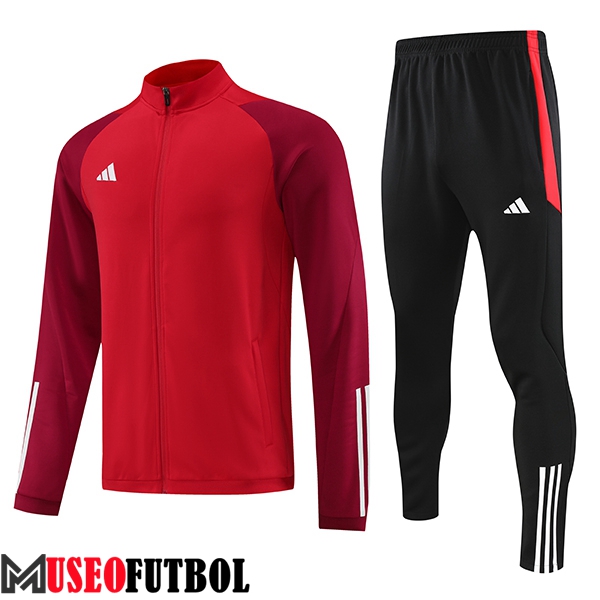 Chandal Equipos De Futbol - Chaqueta Adidas Rojo 2023/2024 -03